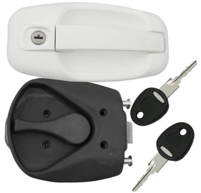FAP Aufschraubschloss Türschloss Schloss Wohnwagen Wohnmobil Caravan FF-System M1 weiß von FAP