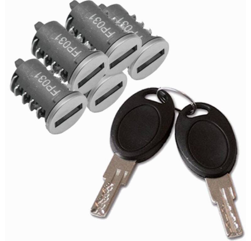 FAP Einsteckschloss 5 x HSC Steckzylinder Zylinder Schloss Wohnmobil Caravan FF-System von FAP