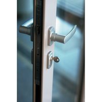 Fapim - Doppelter Türdrücker Hera Quadrat von 8 - Profil 40 bis 55 mm - Aluminiumgrau - 2041IG5 Fapim - Doppelter Türdrücker Hera Quadrat von 8 - Profil 40 bis 55 mm - Aluminiumgrau - 2041IG5 von FAPIM