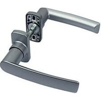 Doppelter Türdrücker Hera Fapim Quadrat von 8 - Profil 40 bis 55 mm - Silbergrau - 2041IG6 von FAPIM