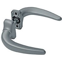Fapim - Doppeltürdrücker Horus 2051I Vierkant 8 mm - Grau 9006 - 2051IG5 von FAPIM