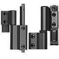 Fapim - Symmetrisches Türbandpaar Galicube Dreh-Kipp ral 9005 Schwarz - 1404AI37 von FAPIM