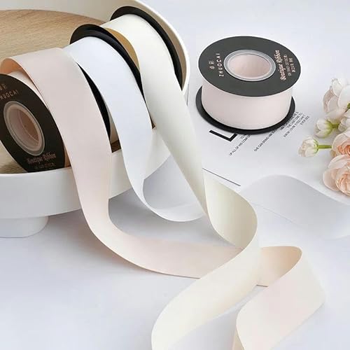 18 Meter/Rolle, 40 mm, Mattes Band, Schleifendekoration, Stoffband für Blumensträuße, Verpackungen – 40 mm, Babyrosa – Mattes Band 18 Meter/Rolle, 40 mm, Mattes Band, Schleifendekoration, Stoffband für Blumensträuße, Verpackungen – 40 mm, Babyrosa – Mattes Band von FAQIMORAX