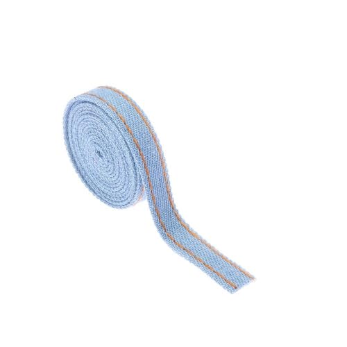 FAQIMORAX 1 m Jeansband, Laye-Stoff, Jeansschleifenband, DIY-Haarspange, Jeansband, 1 cm, hellblau, L von FAQIMORAX