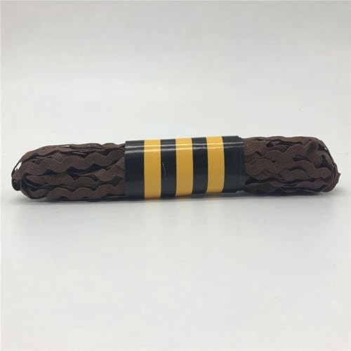 FAQIMORAX 15 Yards 6mm Multicolor Polyesterband DIY für Party Weihnachtsdekoration-Kaffee von FAQIMORAX