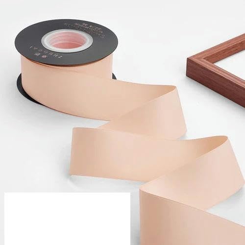 FAQIMORAX 18 Meter/Rolle, 40 mm, Mattes Band, Schleifendekoration, Stoffband für Blumensträuße, Verpackungen – 40 mm, Champagnerrosa – Mattes Band FAQIMORAX 18 Meter/Rolle, 40 mm, Mattes Band, Schleifendekoration, Stoffband für Blumensträuße, Verpackungen – 40 mm, Champagnerrosa – Mattes Band von FAQIMORAX