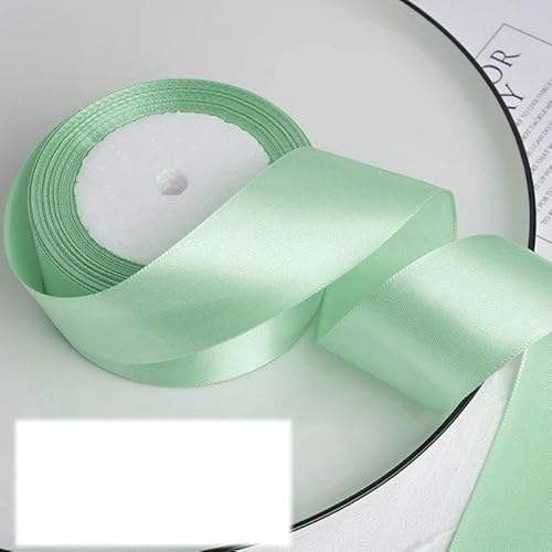 FAQIMORAX 25 Yards/Rolle, 4 cm, Satinband, DIY-Klebeband, Geburtstagsparty-Verpackung, 141 Blau, 25 Yards Länge von FAQIMORAX