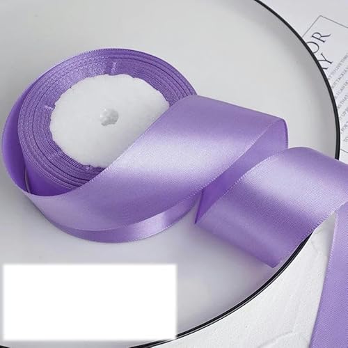 FAQIMORAX 25 Yards/Rolle, 4 cm, Satinband, DIY-Klebeband, Geburtstagsparty-Verpackung, leicht, 25 Yards Länge von FAQIMORAX