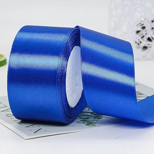 FAQIMORAX 25 Yards/Rolle, 6 mm, 10 mm, 15 mm, 20 mm, 25 mm, 40 mm, 50 mm, Seidensatinbänder für Schleifen, Geschenkpapier, Partydekoration, Königsblau, 25 mm breit FAQIMORAX 25 Yards/Rolle, 6 mm, 10 mm, 15 mm, 20 mm, 25 mm, 40 mm, 50 mm, Seidensatinbänder für Schleifen, Geschenkpapier, Partydekoration, Königsblau, 25 mm breit von FAQIMORAX