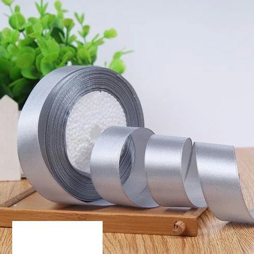 FAQIMORAX 25 Yards/Rolle 6/10/15/20/25/40/50 mm Satinbänder Dekorativer Schachtel-Verpackungsgürtel DIY-Silber-20 mm FAQIMORAX 25 Yards/Rolle 6/10/15/20/25/40/50 mm Satinbänder Dekorativer Schachtel-Verpackungsgürtel DIY-Silber-20 mm von FAQIMORAX