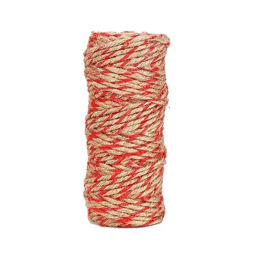 FAQIMORAX 5 Meter manyul Juteband Seil St DIY Vintage Jute Geschenkpapier Party Wohnaccessoires-0,3 cm 5 Meter-1 von FAQIMORAX