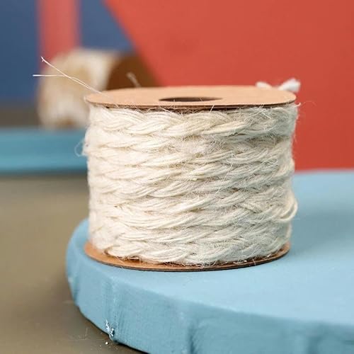FAQIMORAX 5 Meter manyul Juteband Seil St DIY Vintage Jute Geschenkpapier Party Wohnaccessoires-5mm 5 Meter-4 von FAQIMORAX