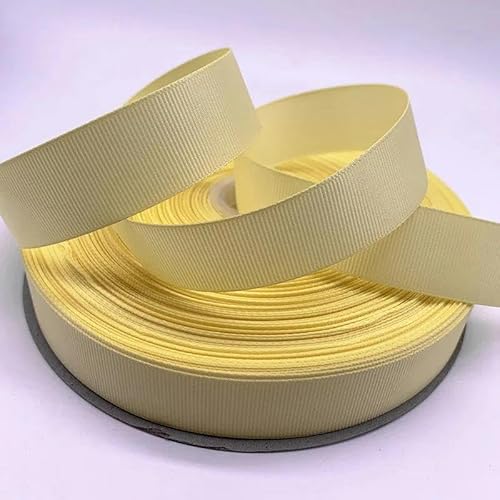 FAQIMORAX 5 Yards 6 mm 10 mm 15 mm 20 mm 25 mm 38 mm Ripsbanddekoration-08-25 mm (5 Yards) von FAQIMORAX