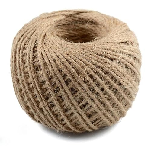 FAQIMORAX Meter manyul Juteband Seil St DIY Vintage Jute Geschenkpapier Party Wohnaccessoires-2mm 30 Meter von FAQIMORAX