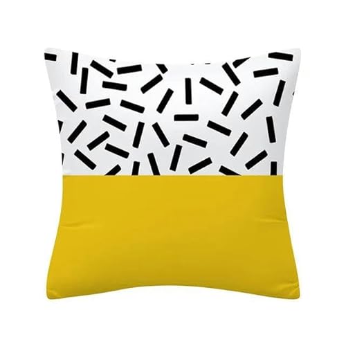 Geometrie Kissenbezug 45x45 Polyester Kissenbezug Deko Sofa Wohndeko Blau Gelb Schwarz-24-40x40cm Geometrie Kissenbezug 45x45 Polyester Kissenbezug Deko Sofa Wohndeko Blau Gelb Schwarz-24-40x40cm von FAQIMORAX