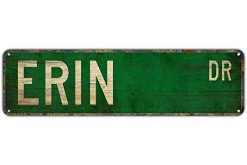 Vintage Decor Wandschilder Erin Erin Schild Erin Lover Erin Geschenk Kind Geschenk Enkelkind Blech Metall Straßenschild Lane Avenue Street Way Grün 40,6 x 10,2 cm Vintage Decor Wandschilder Erin Erin Schild Erin Lover Erin Geschenk Kind Geschenk Enkelkind Blech Metall Straßenschild Lane Avenue Street Way Grün 40,6 x 10,2 cm von FAQOIR