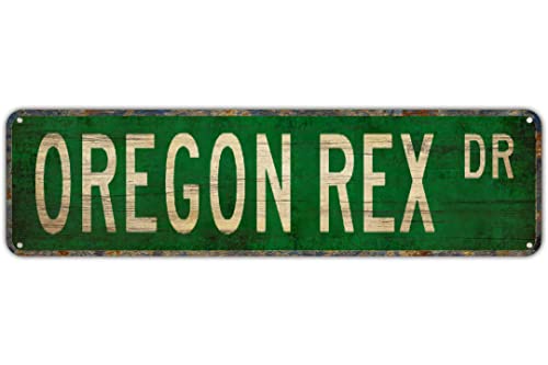 Vintage Decor Wandschilder Oregon Rex Oregon Rex Lover Oregon Rex Schild Oregon Rex Blech Metall Straßenschild Lane Avenue Street Way Grün 40,6 x 10,2 cm Vintage Decor Wandschilder Oregon Rex Oregon Rex Lover Oregon Rex Schild Oregon Rex Blech Metall Straßenschild Lane Avenue Street Way Grün 40,6 x 10,2 cm von FAQOIR