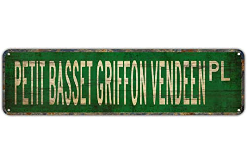Vintage Decor Wandschilder Pe Basset Griffon Vendeen Pe Basset Griffon Vendeen Blech Metall Straßenschild Lane Avenue Street Way Grün 40,6 x 10,2 cm Vintage Decor Wandschilder Pe Basset Griffon Vendeen Pe Basset Griffon Vendeen Blech Metall Straßenschild Lane Avenue Street Way Grün 40,6 x 10,2 cm von FAQOIR