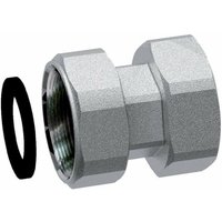 FAR - Anschluss mit drehbarer Mutter verchromt 8321 1"1/2 x 1"1/2 von FAR