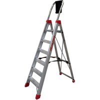 Lady6 Leiter, Aluminium Professional 6 Stufen - Dr Lady6 von FARAONE