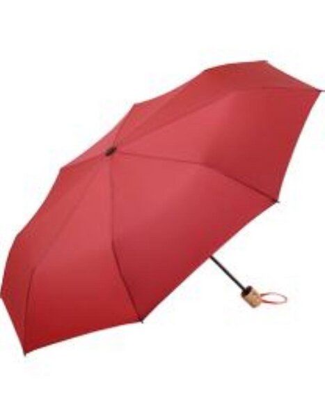 FARE Mini-Taschenschirm Sicherheitsschieber Gerader Griff mit Einkaufstasche von FARE