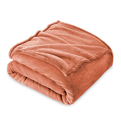 FARFALLAROSSA Kuscheldecke Flauschig 130 x 160 cm - Klein Fleecedecke Sofa Decken Couchdecke - Oeko-TEX - Super Weiche Fleecedecke als Sofaüberwurf - Wohndecke Orange FARFALLAROSSA Kuscheldecke Flauschig 130 x 160 cm - Klein Fleecedecke Sofa Decken Couchdecke - Oeko-TEX - Super Weiche Fleecedecke als Sofaüberwurf - Wohndecke Orange von FARFALLAROSSA