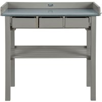 Esschert Design - Garten-Arbeitstisch Grau CF29G Grau von ESSCHERT DESIGN