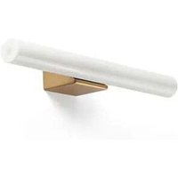 Calma Wandleuchte Linestra aus gebürstetem Gold mit Schalter 63548 von FARO BARCELONA