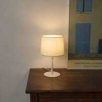 Conga Mini Tischlampe weiß/beige 64316-02 von FARO BARCELONA