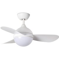 Faro Barcelona - Deckenventilator mit Licht weiß hvar 34300 von FARO BARCELONA