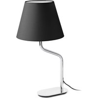 Eterna Tischlampe chrom/schwarz 24008-15 von FARO BARCELONA