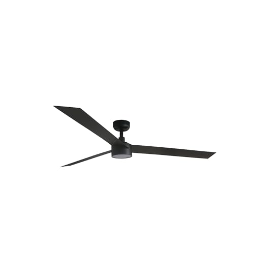 FARO BARCELONA 34293-1TW - wentylator LED CRUISER XL czarny DC von FARO BARCELONA