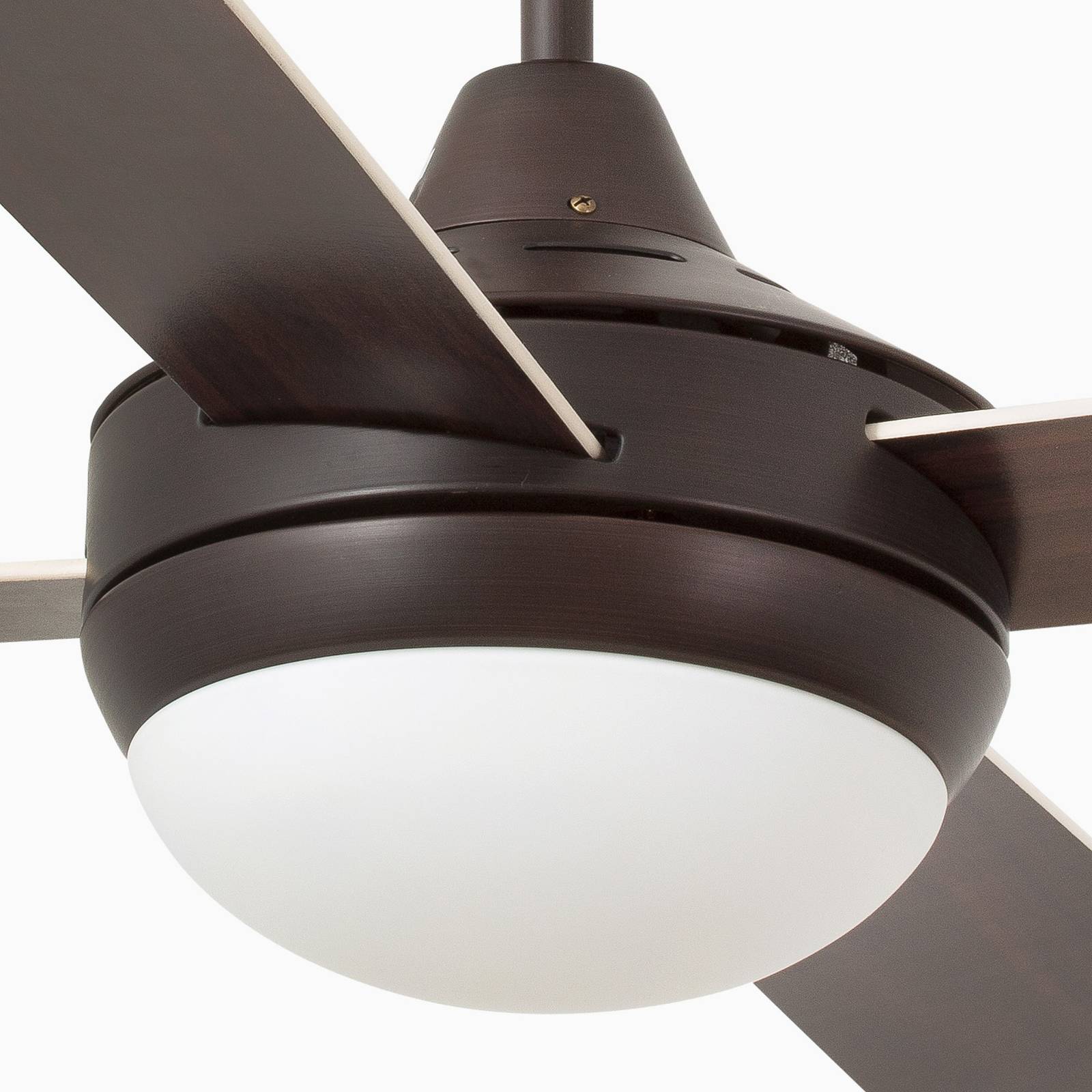 Deckenventilator Icaria L mit Licht braun/mahagoni Deckenventilator Icaria L mit Licht braun/mahagoni von FARO BARCELONA
