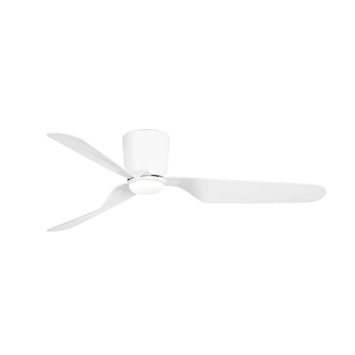 FARO BARCELONA PEMBA 33471N-3 LED-Deckenventilator, weiß, mit Gleichstrommotor von FARO BARCELONA