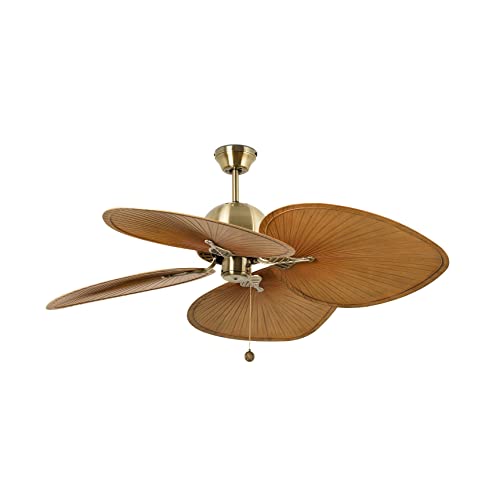 FARO BARCELONA CUBA 33352B Deckenventilator, Antik-Gold von FARO BARCELONA