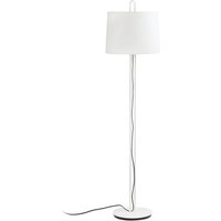 Faro montreal - Stehlampe Round Tappered Shade White, E27 von FARO BARCELONA