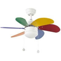 Faro Barcelona - Deckenventilator mit Licht Palao 33179 von FARO BARCELONA