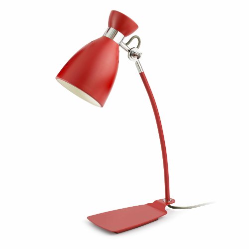 Faro Barcelona Retro 20005 – Desktop und Fuß-Lampen, 20 W, Metall, Rot von FARO BARCELONA