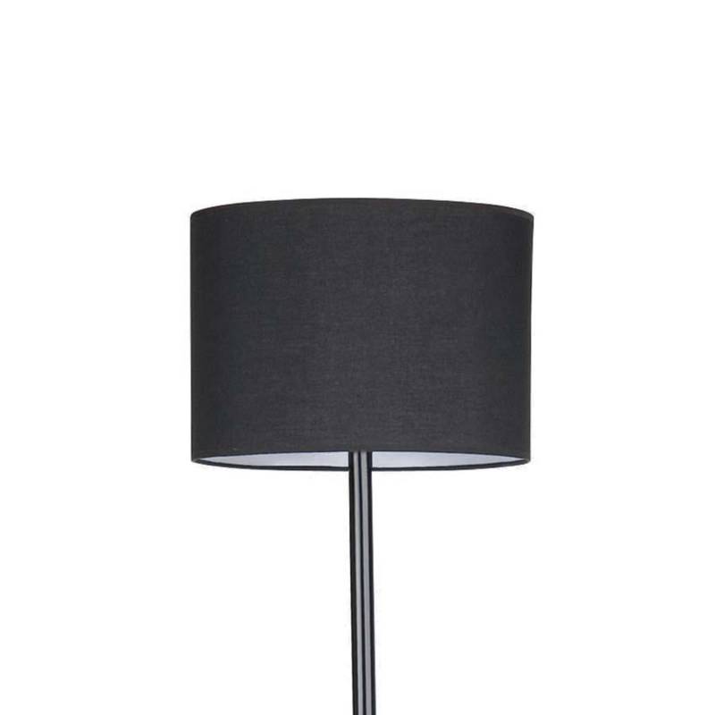 Faro Barcelona Stehleuchte Lampe Black E27 Metall Textil Schalter Schwarz 149 Cm B-Ware von FARO BARCELONA