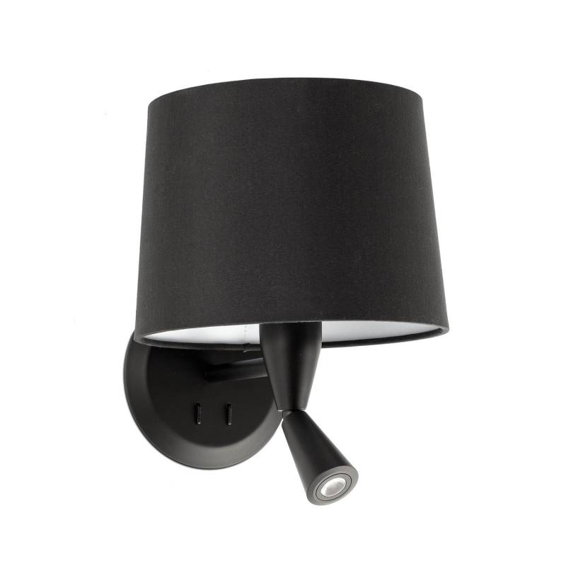 Faro Barcelona Wandleuchte Conga Mit Led Leseleuchte Schwarz Lampe Leuchte Spot B-Ware von FARO BARCELONA