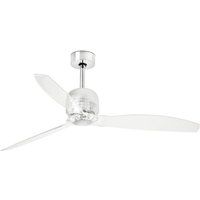 Deco fan Deckenventilator chrom ohne Licht und mit Glaszubehör Deco fan Deckenventilator chrom ohne Licht und mit Glaszubehör von FARO BARCELONA