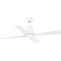 Typhoon Deckenventilator weiß mit Gleichstrommotor mit Licht von FARO BARCELONA