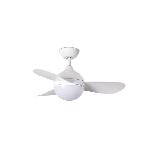 Faro HVAR Weißer Deckenventilator mit LED-Licht von FARO BARCELONA