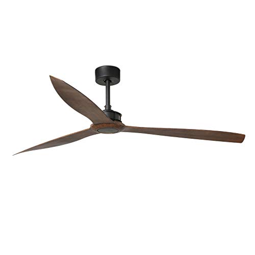 JUST FAN XL Ø1780mm NEGRO PALAS MADERA von FARO BARCELONA