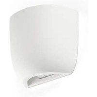 KAPPU 158 weiße Wandleuchte 1xE14 mit Schalter 63428 von FARO BARCELONA