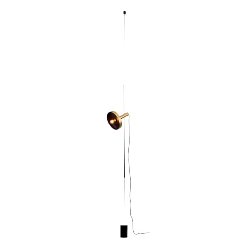 Whizz Satin Gold/Schwarz Hängelampe Lamp Mit Weight 1 von FARO BARCELONA