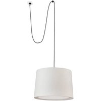 Faro Barcelona - conga Hängelampe beige mit Stecker 68604-55 von FARO BARCELONA