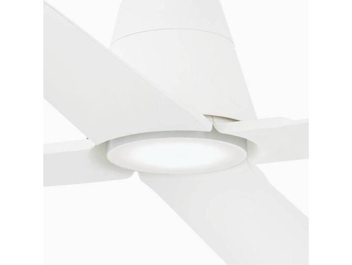 FARO BARCELONA Deckenventilator Typhoon M LED-Leuchte IP44 weiß - Modern - Kunststoff von FARO