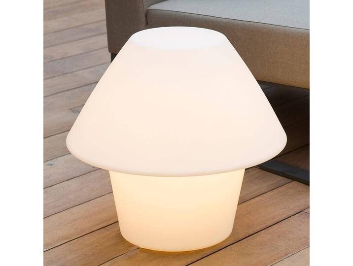 FARO BARCELONA Komplett leuchtende Außendekorationsleuchte Versus VERSUS, weiß / opal, Kunststoff, Modern von FARO
