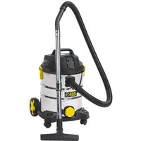 Nass- und Trockensauger - 1400 w - 25 l Edelstahlbehälter mit zeitgesteuerter Steckdose - far tools - 101032 Nass- und Trockensauger - 1400 w - 25 l Edelstahlbehälter mit zeitgesteuerter Steckdose - far tools - 101032 von FARTOOLS